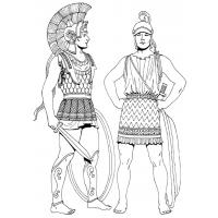 Раскраска боги древней Греции