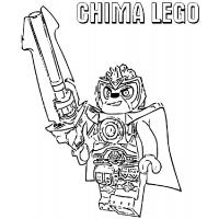 Раскраска Лего ниндзяго