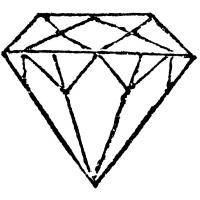 Раскраска алмаз