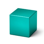 Раскраска кубик