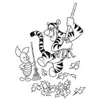Раскраска Тигра