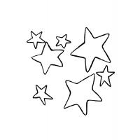 Раскраска звезда