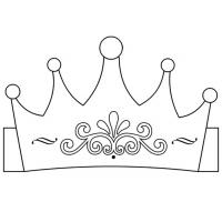 Раскраска корона