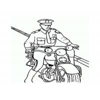 Раскраска полиция