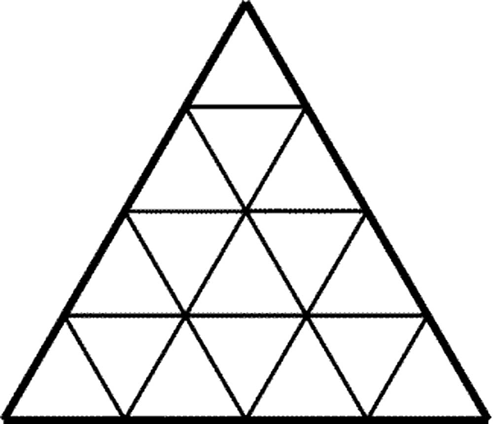 Геометрические фигуры раскраска треугольник