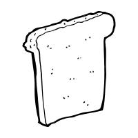 Раскраска хлеб