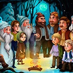 Раскраска 12 месяцев Раскраска 12 месяцев