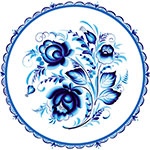 Раскраска гжель Раскраска гжель