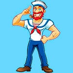 Раскраска моряк Раскраска моряк