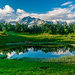 Раскраска озеро Раскраска озеро