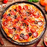 Раскраска пицца Раскраска пицца