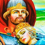 Раскраска Руслан и Людмила Раскраска Руслан и Людмила